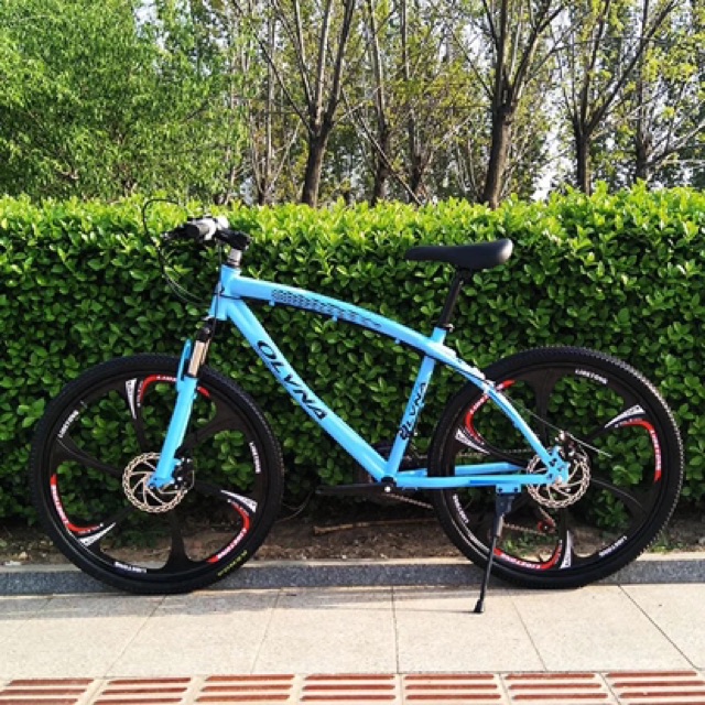 Xe đạp thể thao vành đúc 26icnh sẵn đen