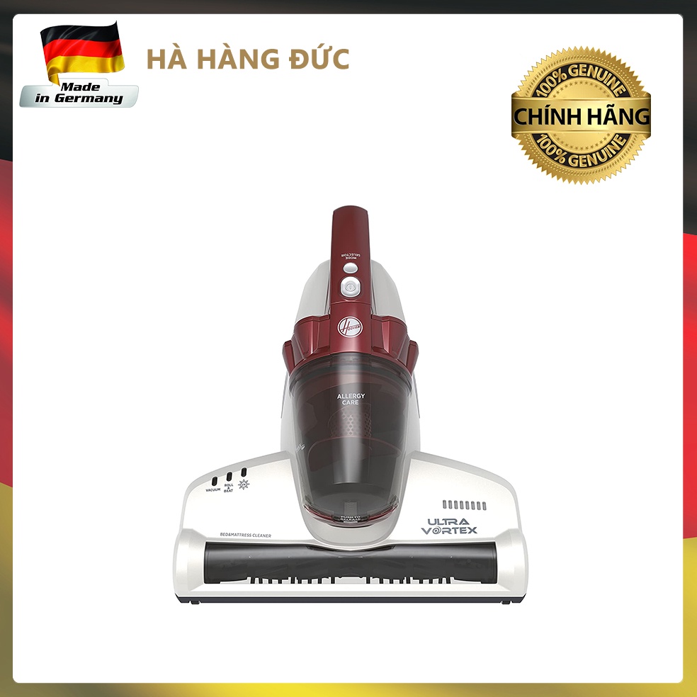 Máy hút bụi giường nệm Hoover MBC500UV, trang bị đèn UV loại bỏ tới 99,9% vi khuẩn, nhập Đức (BH 1 năm)