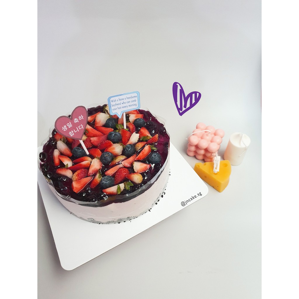 BLUEBERRY CHEESECAKE - Bánh Phô Mai Việt Quất