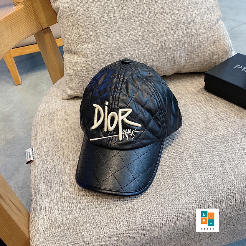 Mũ bucket da trần trám  logo thêu hàng quảng châu cao cấp cực sang trọng