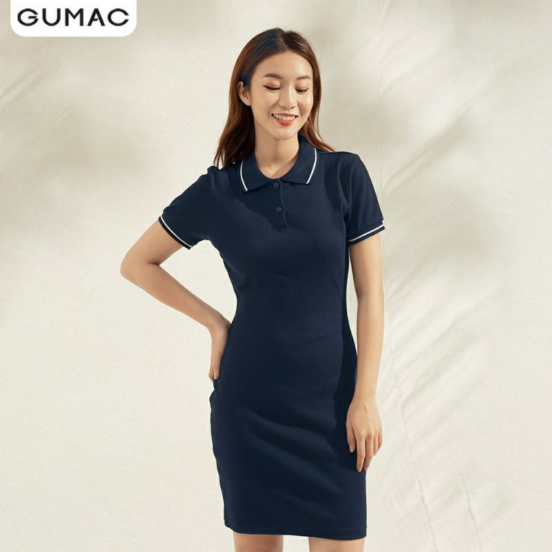 Đầm thun gân Gumac size S