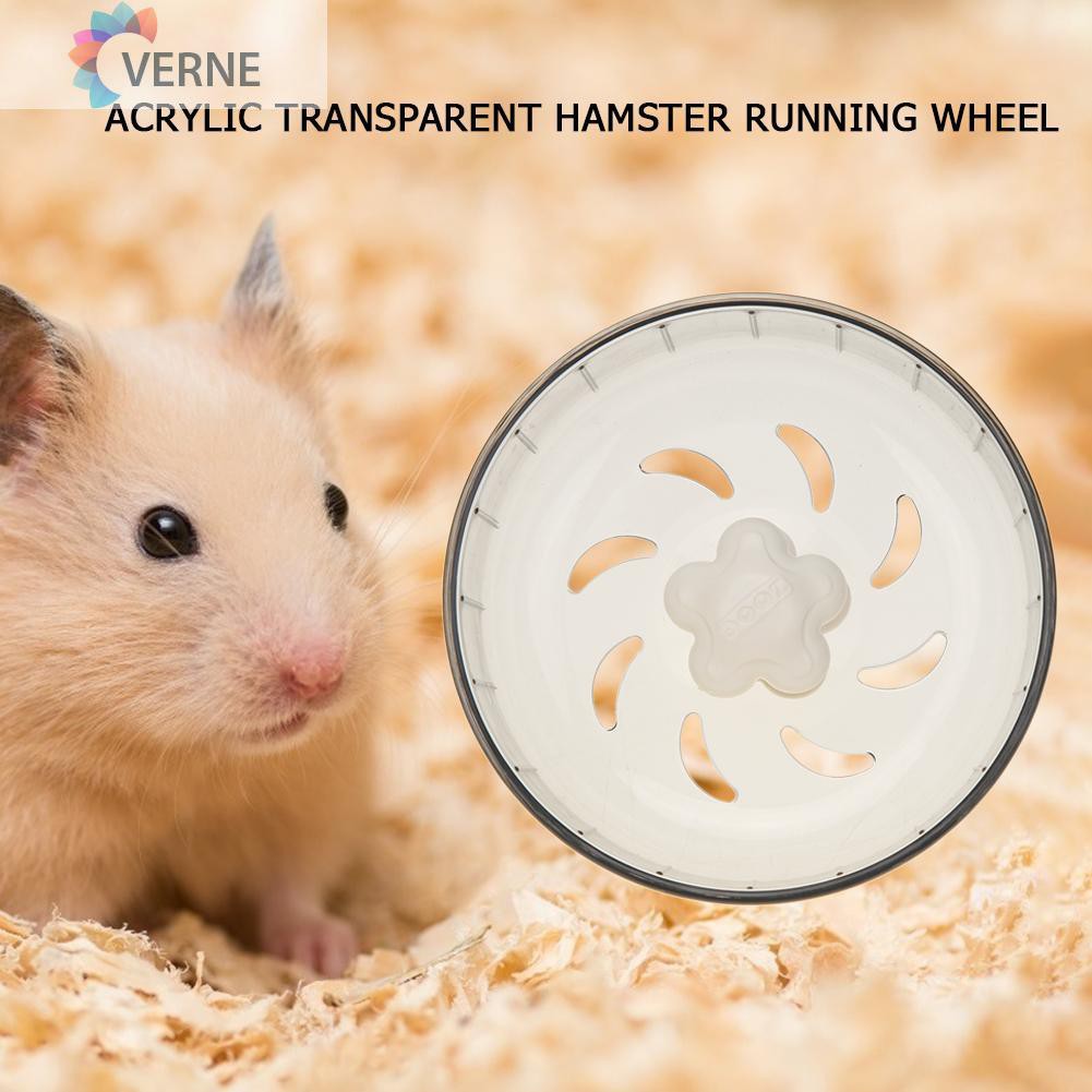 Bánh Xe Tập Thể Dục Cho Hamster Bằng Acrylic Trong Suốt