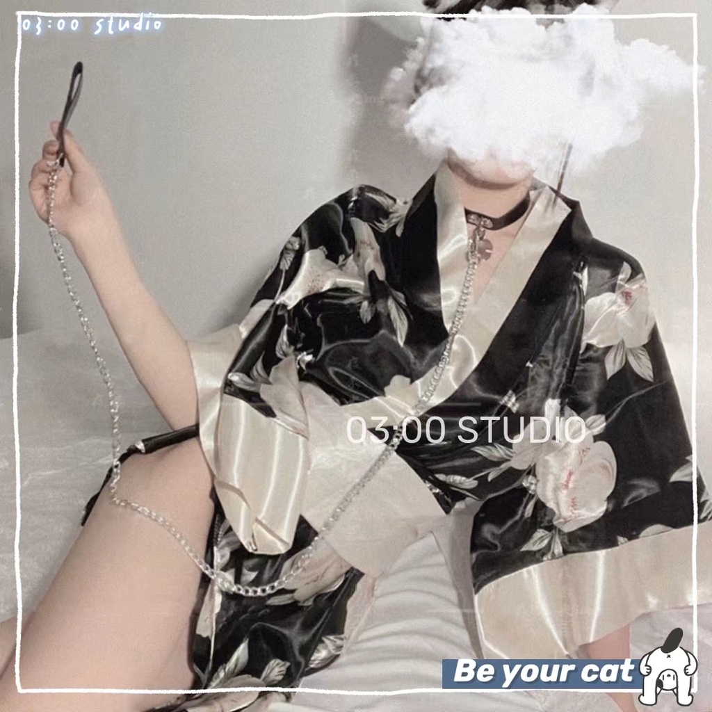 （Giao hàng bảo mật）🖤Đồ ngủ sexy🖤Freeship🖤Cosplay kimono phong cách--Áo Yếm Nhật quyến rũ 40-65kg---020 | BigBuy360 - bigbuy360.vn
