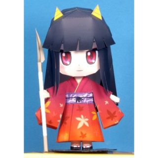 Mô hình giấy anime girl devil's-chan