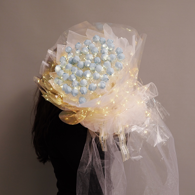 Bó Hoa Trong Suốt Sáng Tạo 520 Dùng Làm Quà Tặng Cho Bạn Gái 61