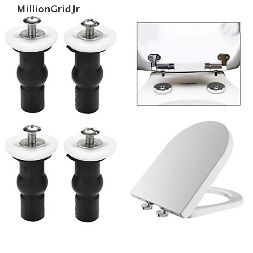 Set 2 Ốc Vít Cao Su Gắn Bệ Ngồi Bồn Cầu Chuyên Dụng