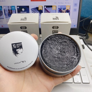 Sáp vuốt tóc tạo kiểu màu đen,sáp vuốt tóc đổi màu đen tạm thời 120g