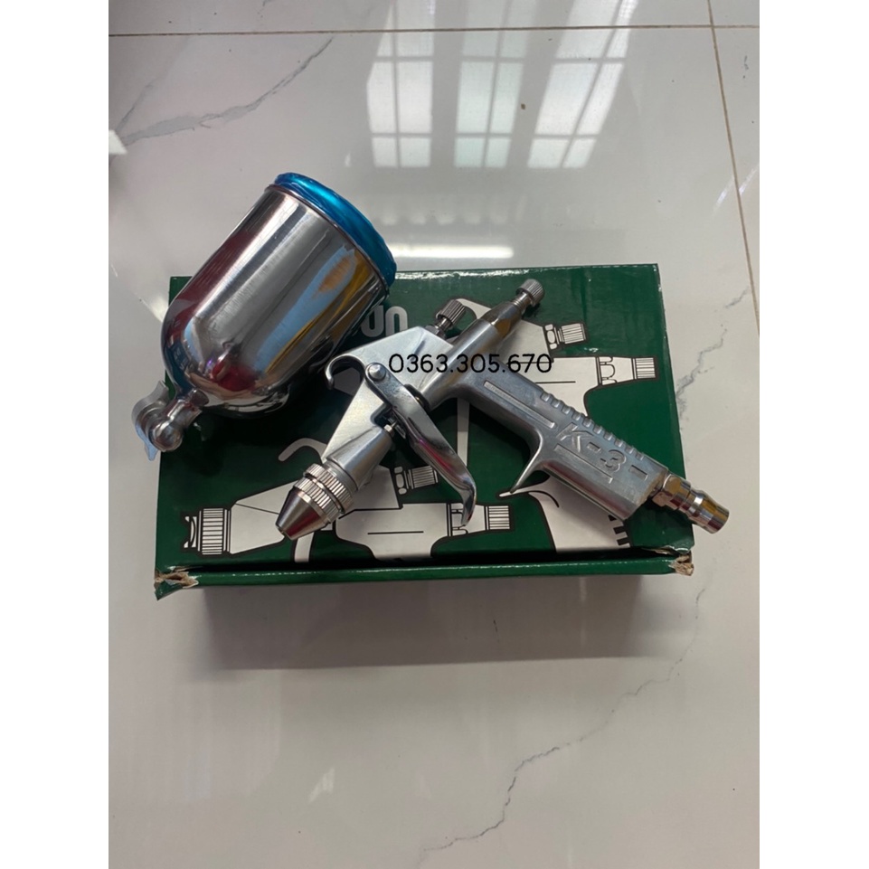 Súng Phun Sơn K3 mini , đầu phun 0.6mm