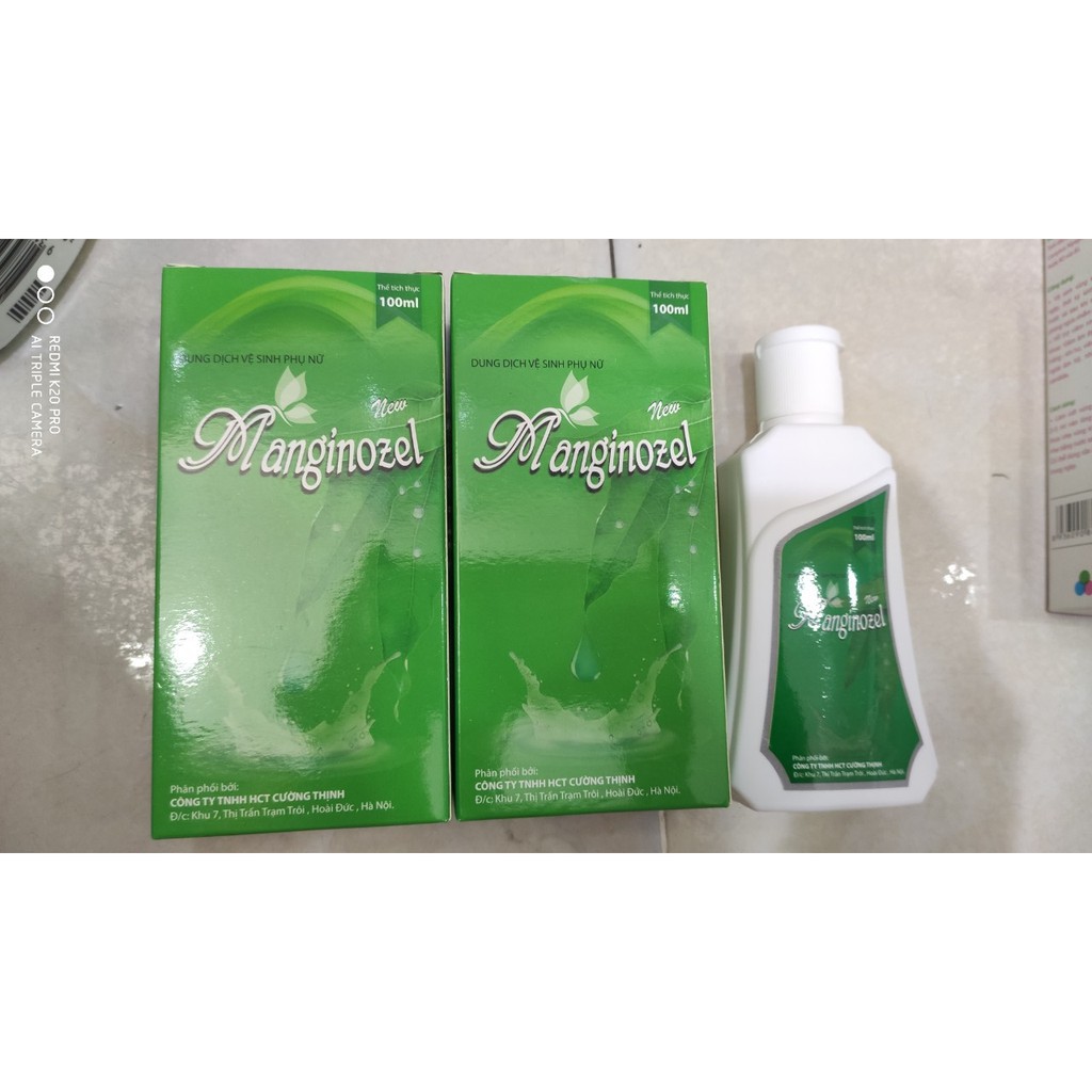 Dung dịch vệ sinh MANGINOZEL 100ml