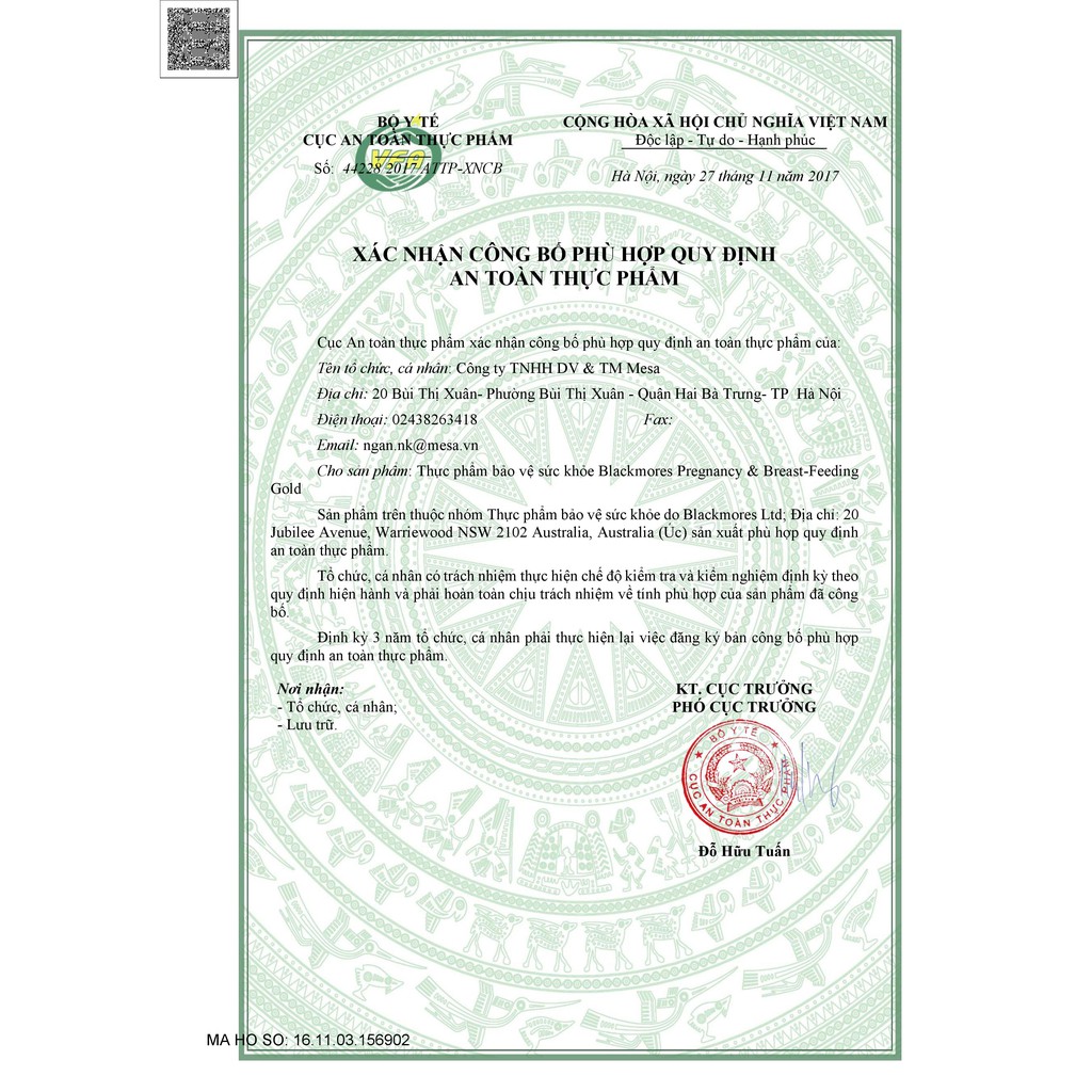 Vitamin tổng hợp Blackmores Pregnancy & Breast Feeding Gold cho mẹ bầu, 180 viên, mẫu mới