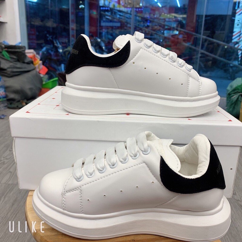 ( Hot Trend/ Dây lụa ) Giày thể thao mCQ gót nhung đen dây lụa cao cấp! Yuno Stores | BigBuy360 - bigbuy360.vn