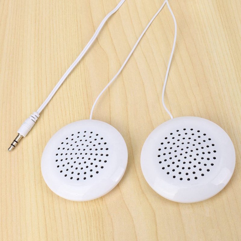 Set 2 Loa Đeo Cổ Mini Giắc Cắm 3.5 mm Thông Dụng Cho iPhone iPod MP3 MP4 Player