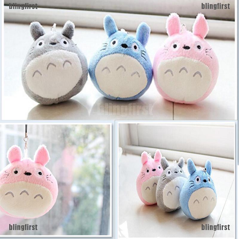 Thú nhồi bông 10cm hình nhân vật Totoro đáng yêu