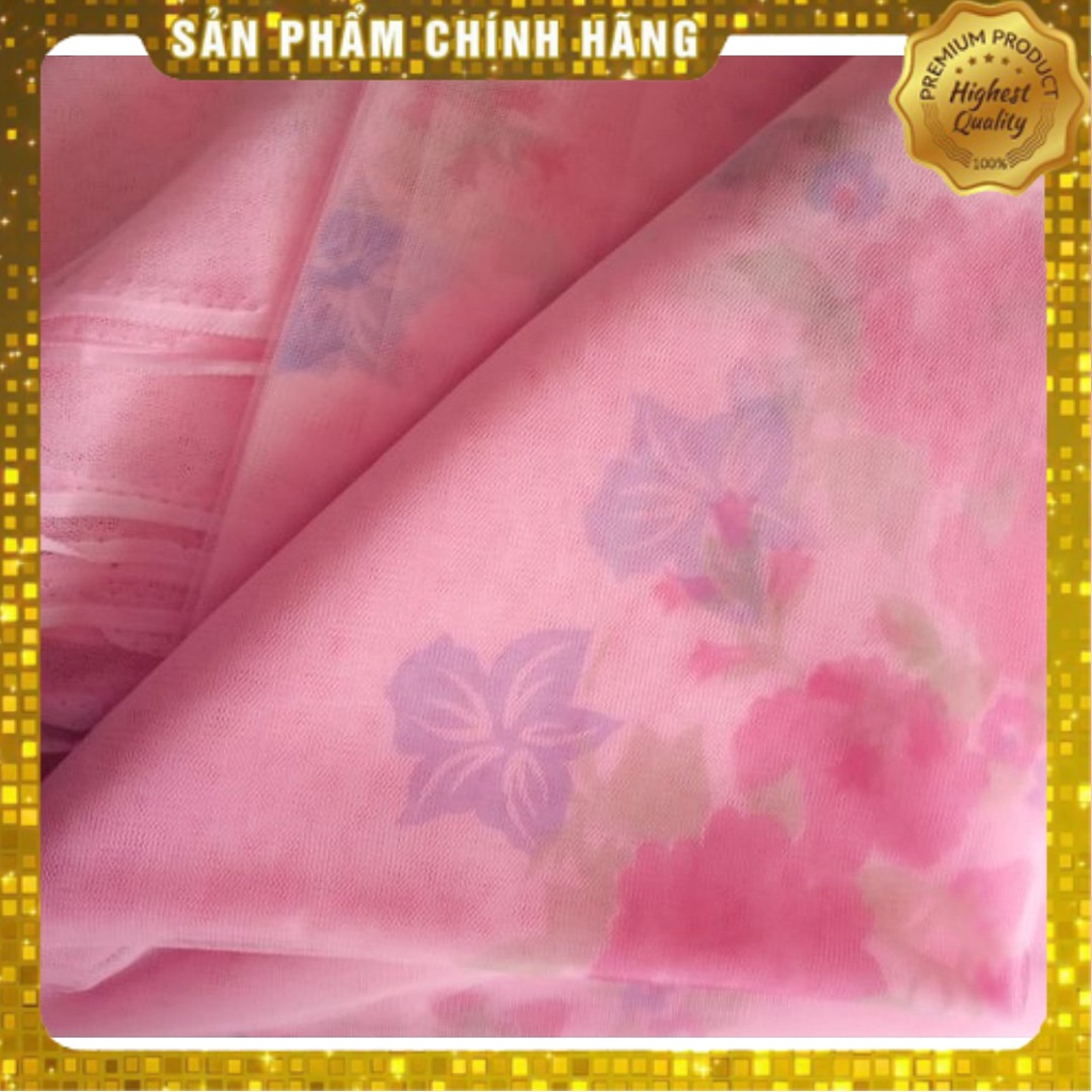 💢Giảm lớn💢 Mùng Tuyn Thái Màn Chống Muỗi Loại 1cao cấp, mùng cưới in 3D, mùng giăng voan Thái Lan in hoa hàng dày