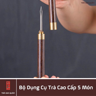 Bộ Xúc Trà Gỗ Cao Cấp 5 Món XT 27