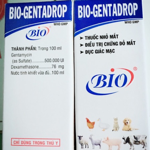 Nhỏ Mắt BIO- GENTADROP lọ 10ml