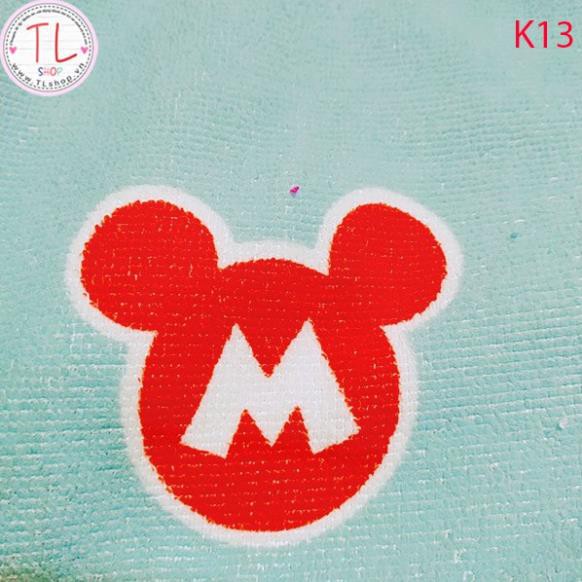 Khăn tắm - Khăn tắm choàng hình chuột mickey - Đồ dùng cho bé - Khăn tắm cho bé