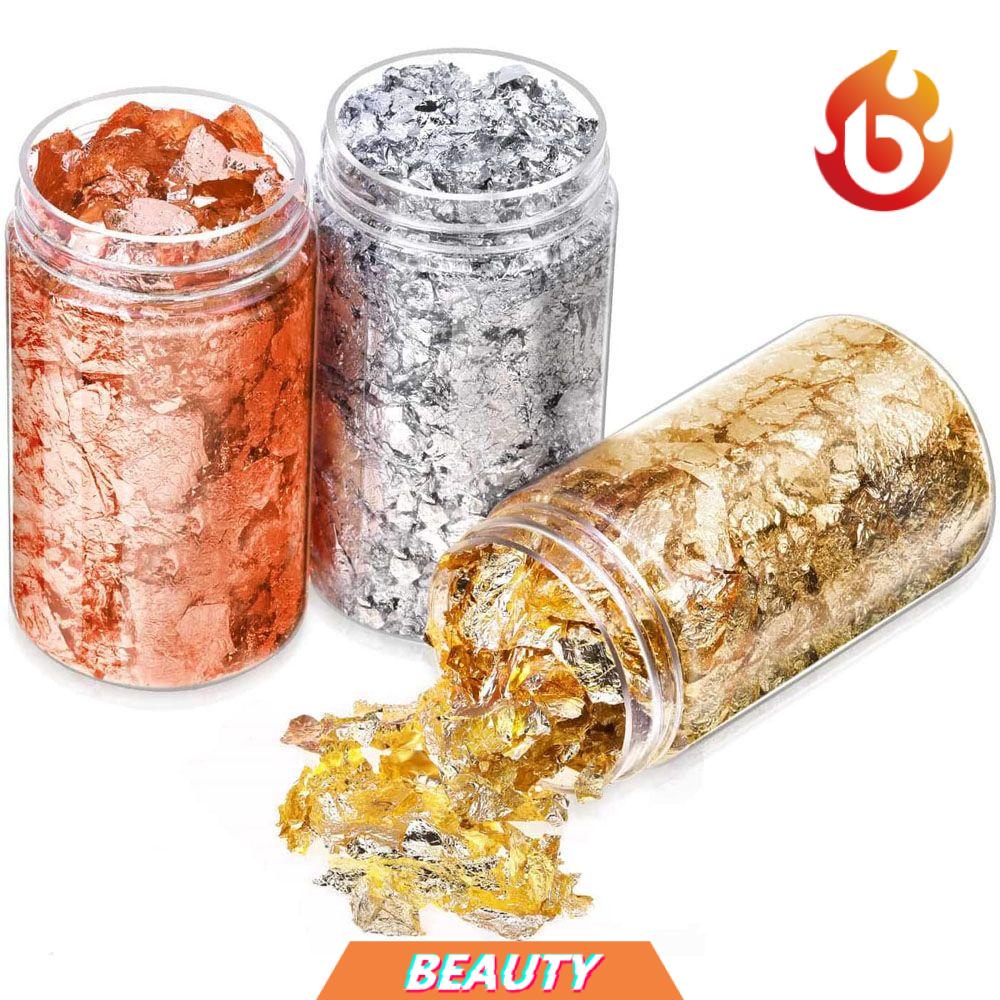 Hộp lá foil đổ khuôn resin dùng làm trang sức/đồ thủ công nhiều màu lựa chọn sáng bóng DIY