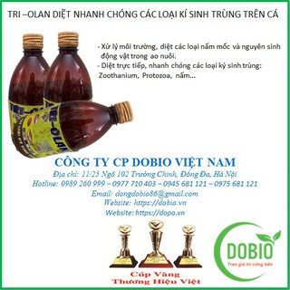 Tri- Olan Diệt Nhanh Chóng Các Loại Ký Sinh Trùng