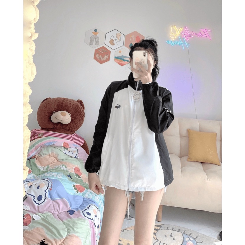 [ HÌNH THẬT 100% ] Áo Khoác Dù UNISEX Nam Nữ From Rộng 2 Lớp Dày Mịn Siêu Đẹp HOT