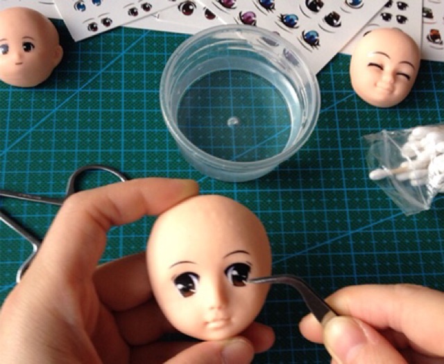 Freeship 99k TQ_Mắt dán búp bê & thú len