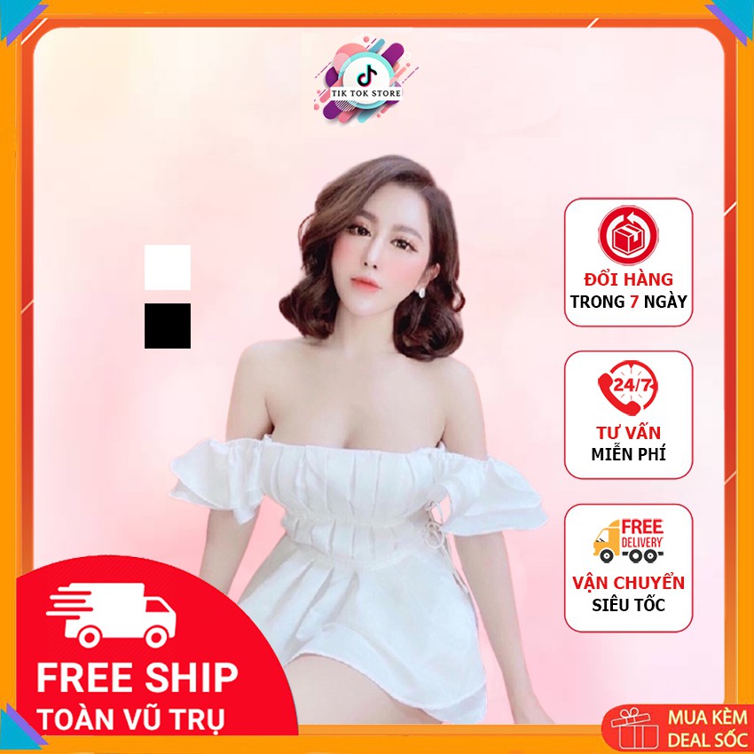 Set xếp ly tay bèo, set đồ nữ đi chơi TIK TOK STORE | BigBuy360 - bigbuy360.vn