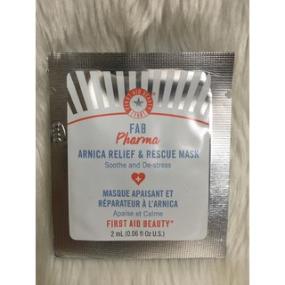 1 Gói Dùng Thử Mặt nạ làm dịu da FAB Pharma Arnica Relief & Rescue Mask First Aid Beauty