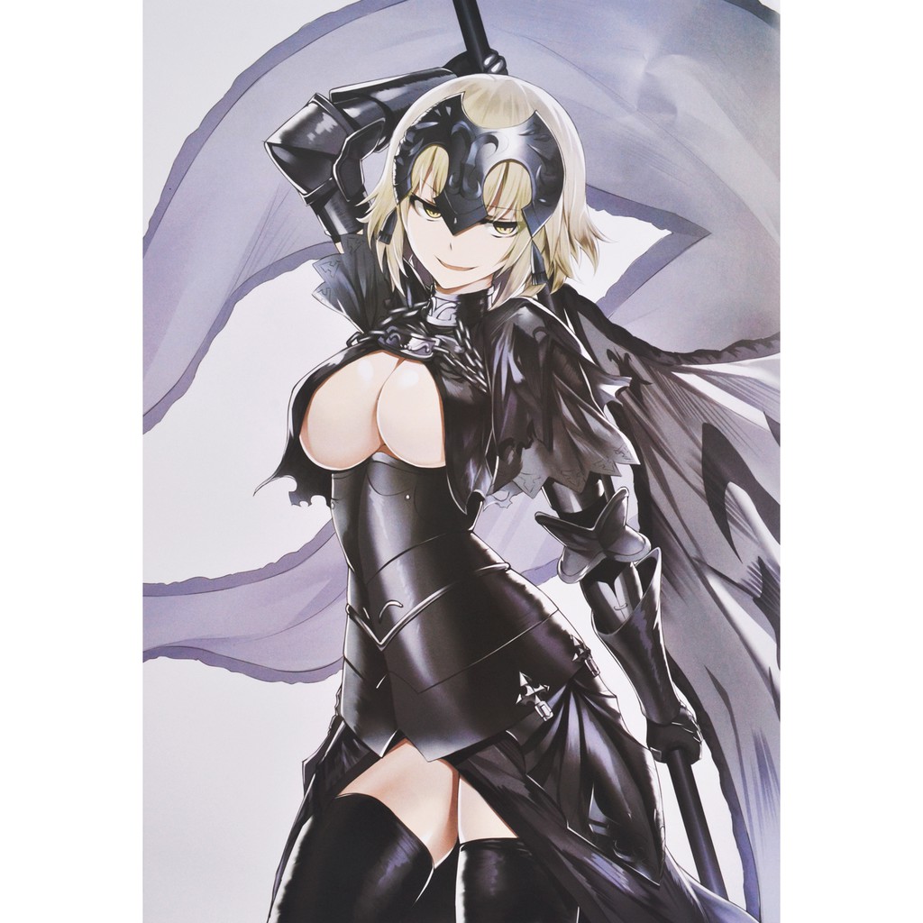 Bộ 8 tấm poster áp phích Anime 43x29cm - Fate/Grand Order Jeanne d'Arc [PKA] [KS23]