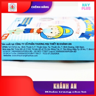 [Hộp 10 cái] Khẩu trang y tế Khánh An dành cho bé