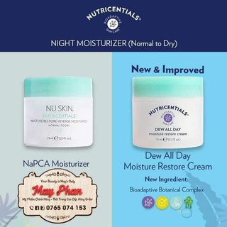 Kem Đậu Nành Nuskin Nutricential Dưỡng Ẩm Nuskin Night Supply Nourishing Cream