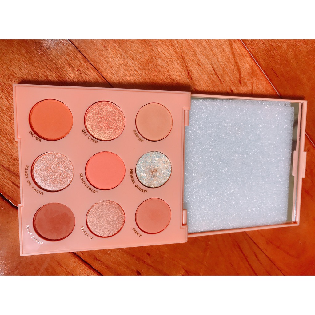 Bảng Màu Mắt Colourpop Baby Got Peach