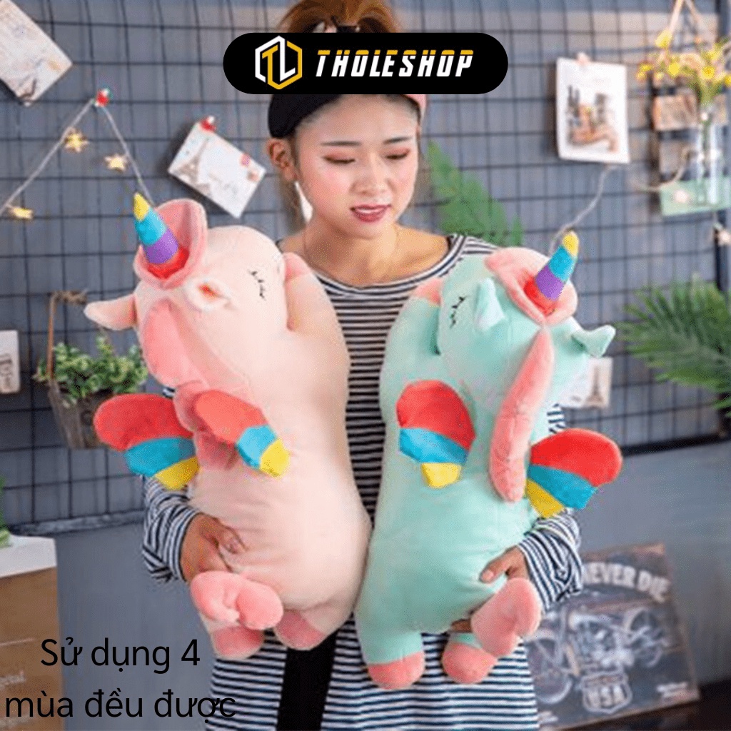 [SGD] Bộ Chăn Gối Văn Phòng - Bộ Gối Ốm, Chăn, Đồ Tựa Lưng Hình Kỳ Lân Đáng Yêu 9163