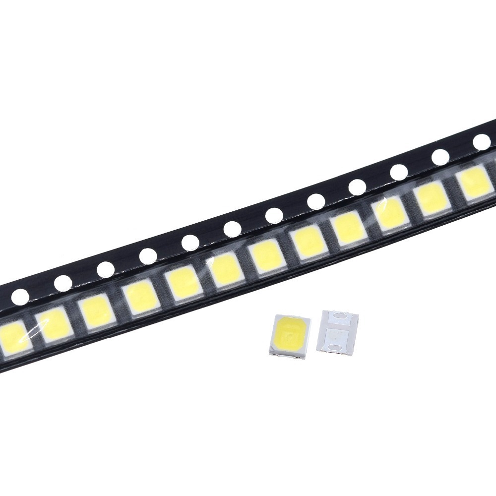 Bộ 100 chip đèn LED 0.2w Smd 2835 20-25lm chất lượng cao
