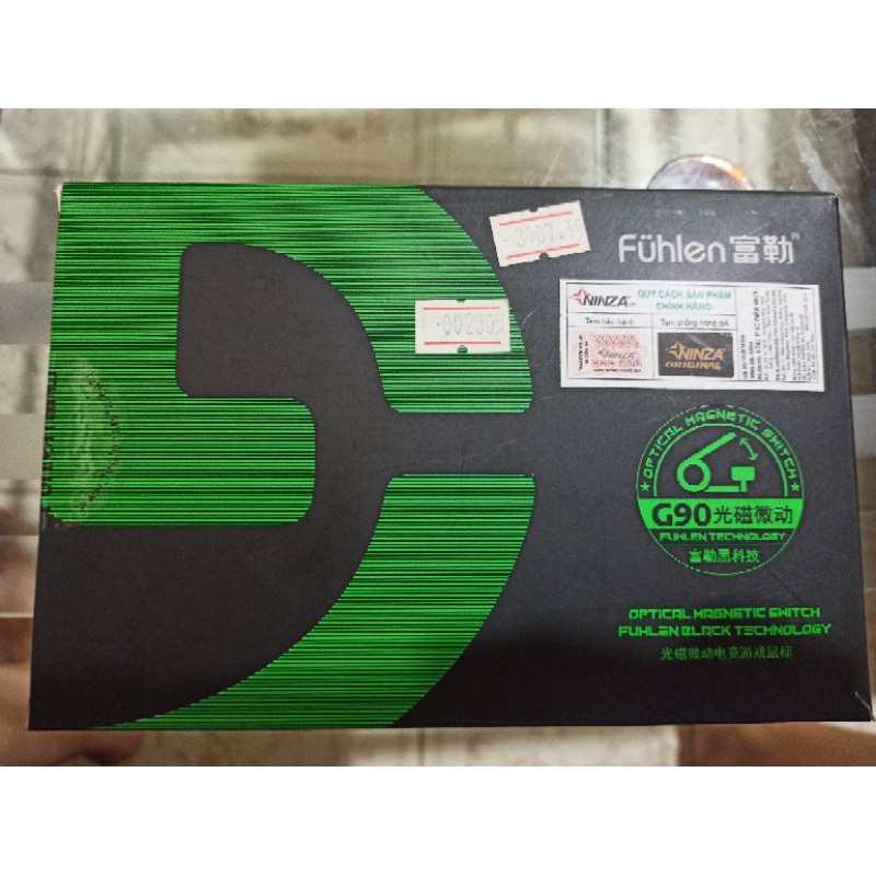CHUỘT GAMING FUHLEN G90 FULLBOX (2ND) CÒN KHÁ ĐẸP VÀ BẢO HÀNH ĐẾN T8/2021