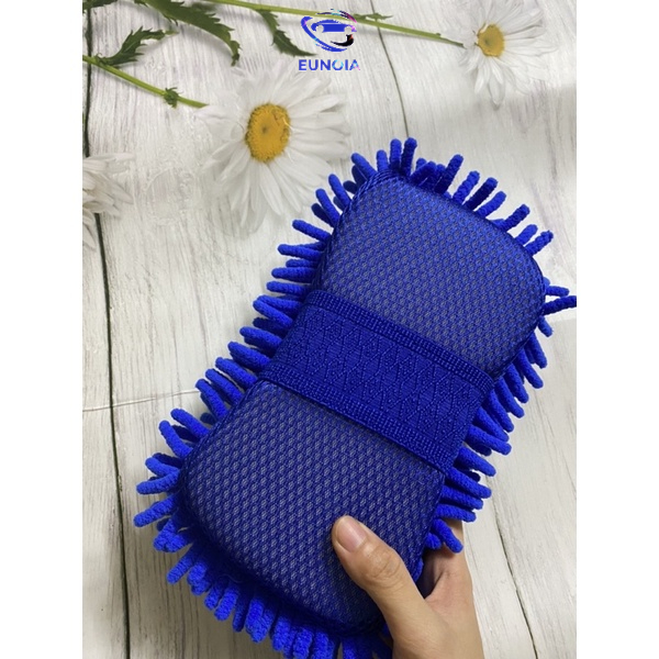 GĂNG TAY RỬA XE BỌT BIỂN CÓ QUAI CẦM HÀNG CỰC ĐẸP KÈM ẢNH THẬT SHOP CHỤP