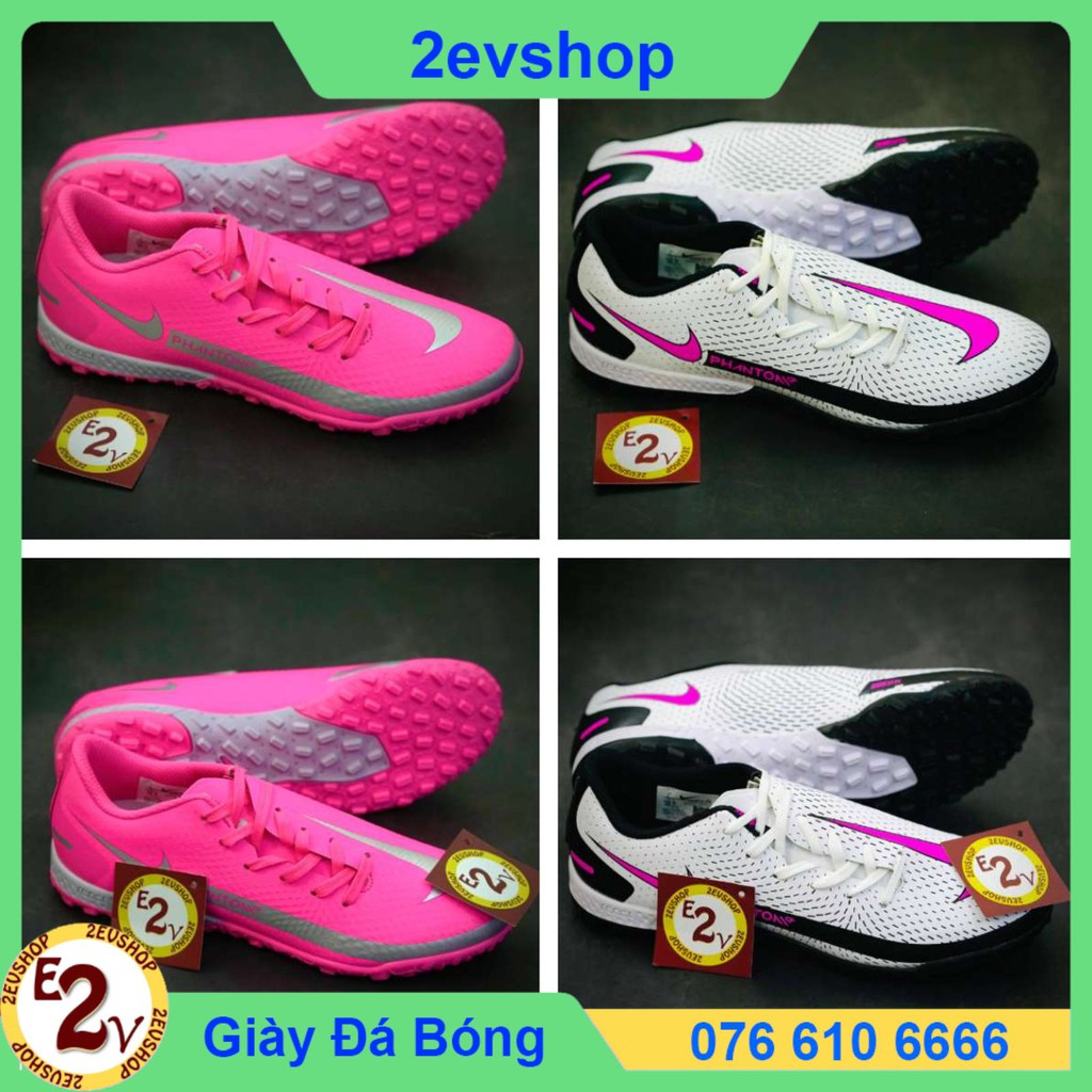 Giày Đá Bóng 𝗧𝗙 𝗡𝗶𝗸𝗲 𝗣𝗵𝗮𝗻𝘁𝗼𝗺 𝗚𝗧 dệt sợi Đủ Màu Đã Khâu