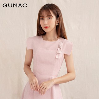 Đầm khoét ngực phụ kiện DA1003 GUMAC