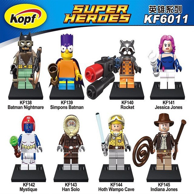 Mô Hình Đồ Chơi Lắp Ráp Lego Kf6011 Kf141