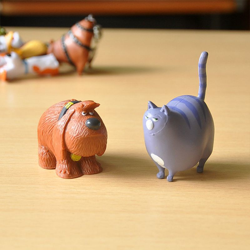 Set 14 Mô Hình Nhân Vật Đồ Chơi Độc Đáo Trong Phim Hoạt Hình &quot;The Secret Life Of Pets&quot;