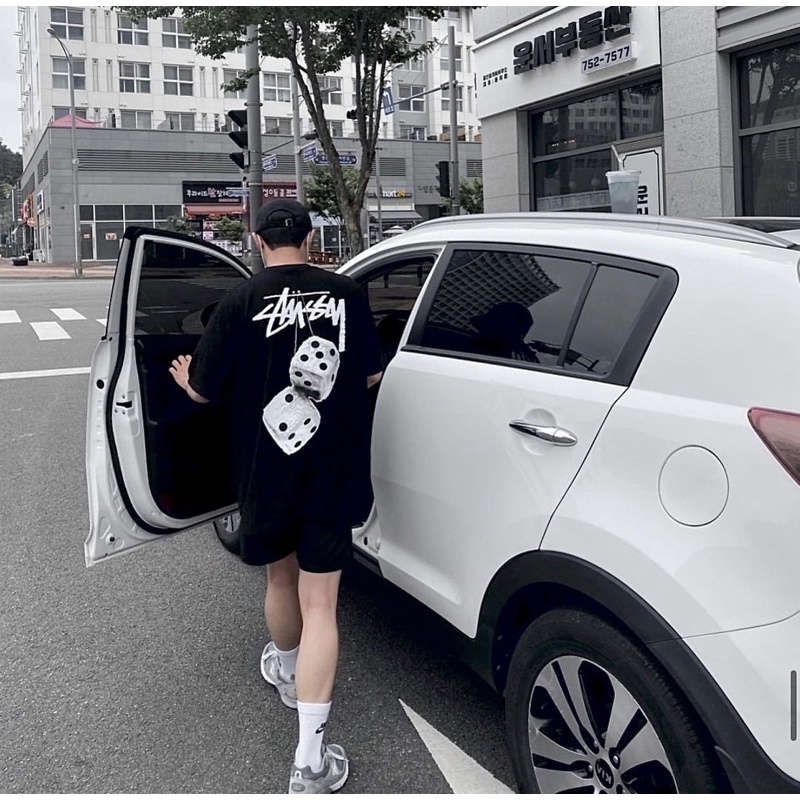 Áo Thun Stussy Fuzzy Dice 100% CHÍNH HÃNG - CÓ SẴN