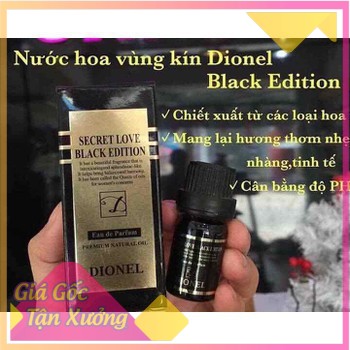 Nước hoa thơm thần dược Dionel - hương thơm đầy gợi cảm, đam mê  [ chính hãng ]