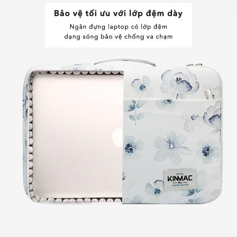 Túi Xách Laptop, Macbook Chống Sốc 13/14/15/15.6inch - Chống Nước - KINMAC Hoa Đá