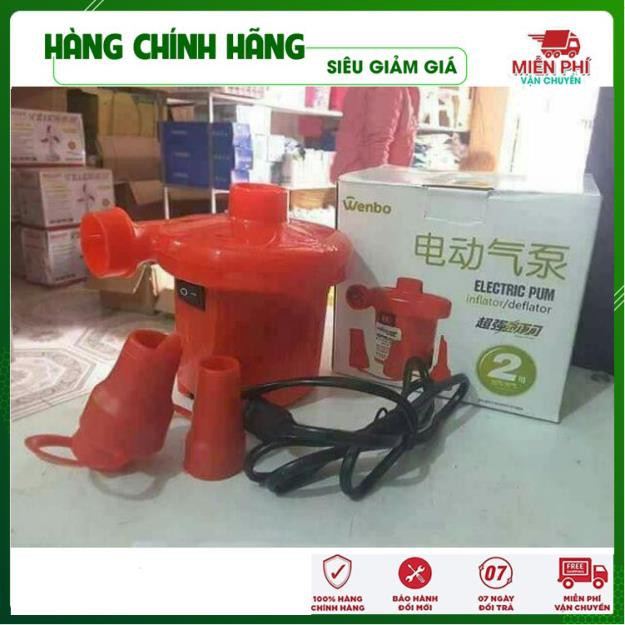 FREESHIP - HÀNG CHUẨN Bơm Điện Mini 2 Chiều Hút Thổi Bơm Phao bơi, Bơm Ghế Hơi Thông Minh - Đồ Gia Dụng Thông Minh