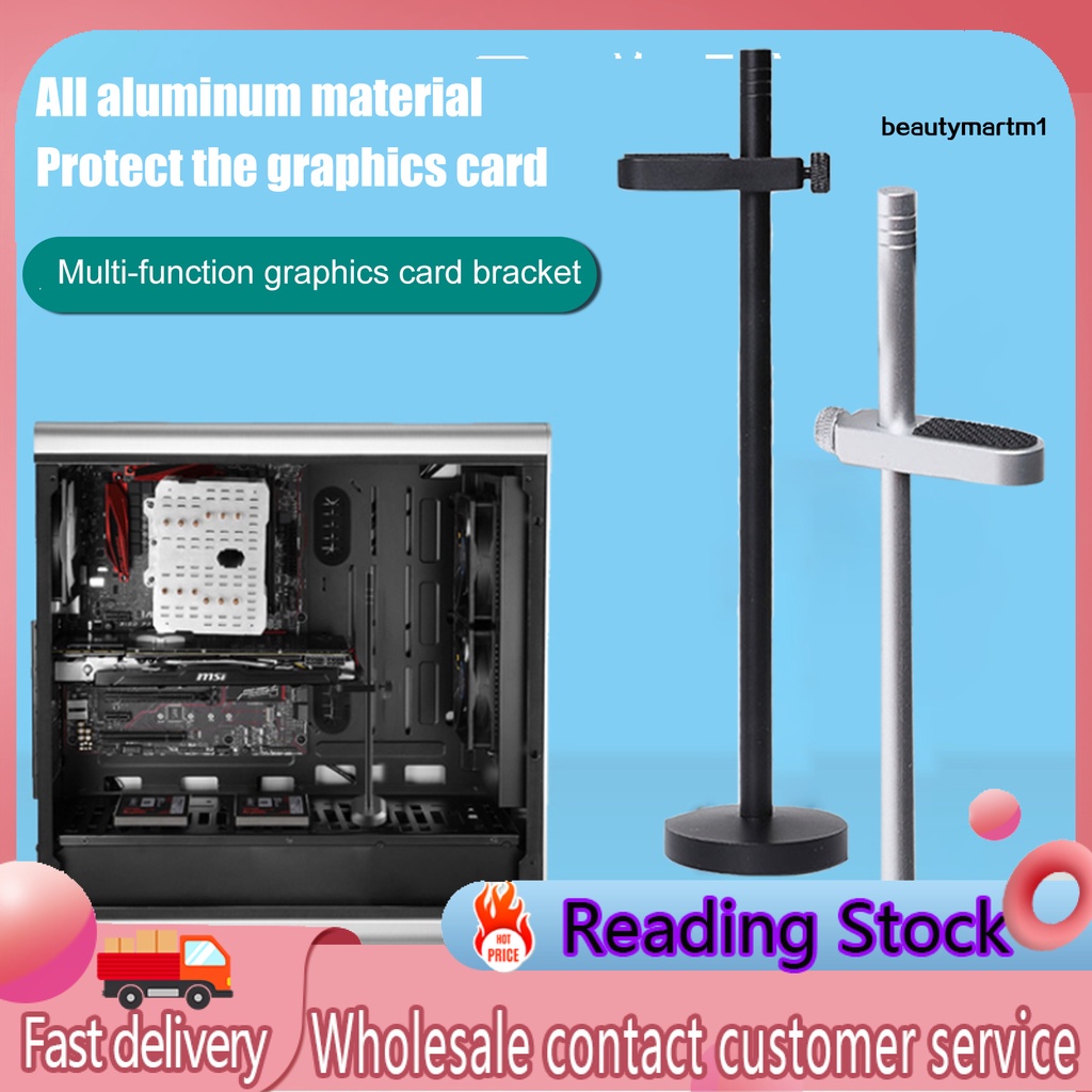 Giá Đỡ Card Đồ Họa Bằng Nhôm Có Thể Điều Chỉnh Kèm Đế Đỡ Từ Tính Cho Máy Tính Để Bàn
