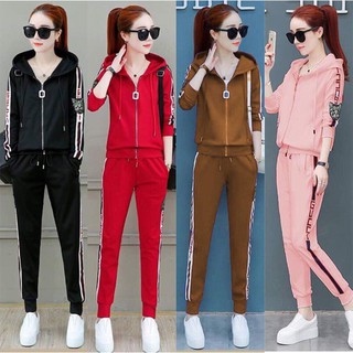 [CAO CẤP] Bộ đồ thể thao nữ con mèo TT261 [HÀNG XUẤT NHẬT-HÀN QUỐC]