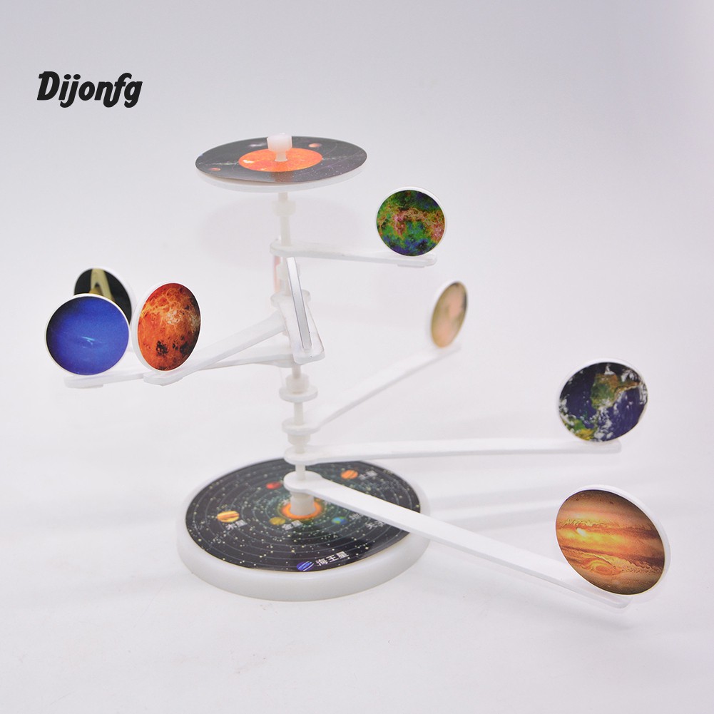 ♧Di DIY Solar System 9 Major Planets Toy Students School Experiment Project Model