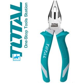 TOTAL Kìm Răng Kềm Điện CrV 6inch 160mmCombination Pliers THT210606
