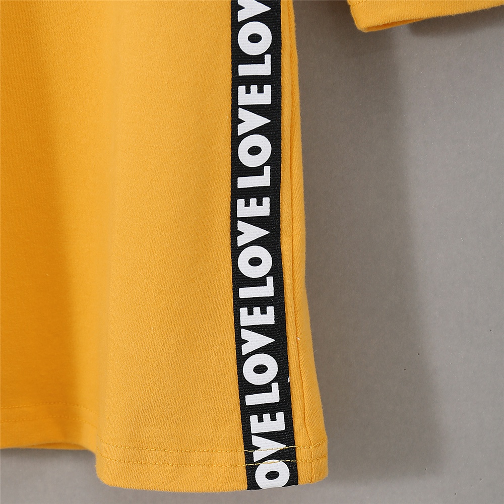 Đầm MIKRDOO tay dài có mũ trùm đầu thời trang dành cho bé gái 1-6 tuổi