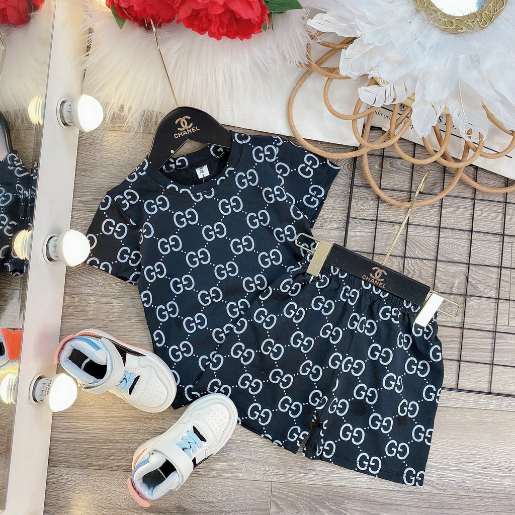 Bộ Hè Cho Bé Cotton 💥Quần Áo Trẻ Em💥Bộ quần áo trẻ em bé trai bé gái