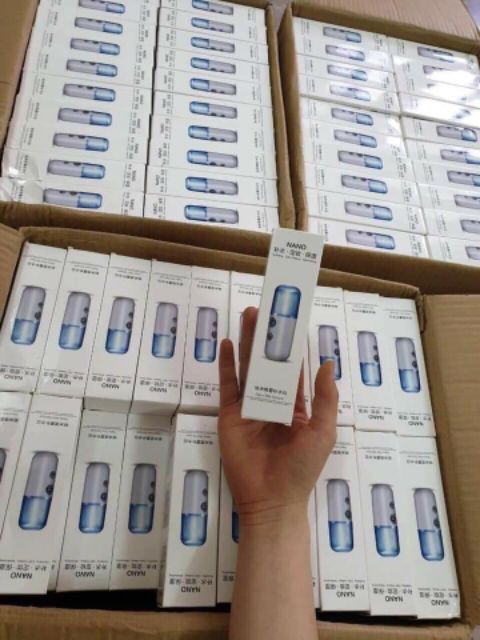 Máy Phun Sương Nano Mini Cầm Tay Tạo Cảm Giác Dịu Nhẹ, Mát Mẻ Cung Cấp Độ Ẩm Cho Da Giữa Mùa Hè Nắng Nóng | BigBuy360 - bigbuy360.vn